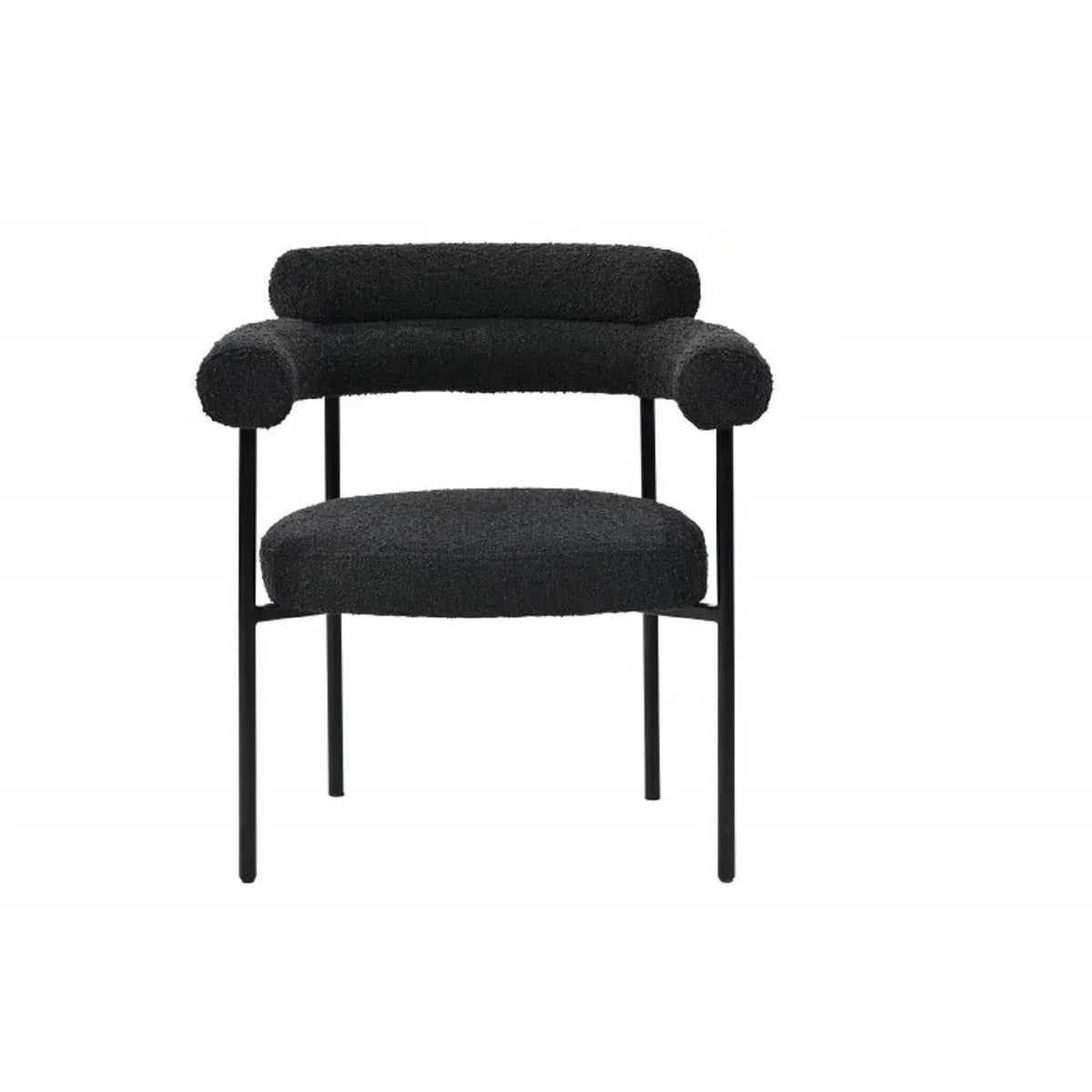Dining Chairs | Armrests | Fabric Upholstery | Set Of 2