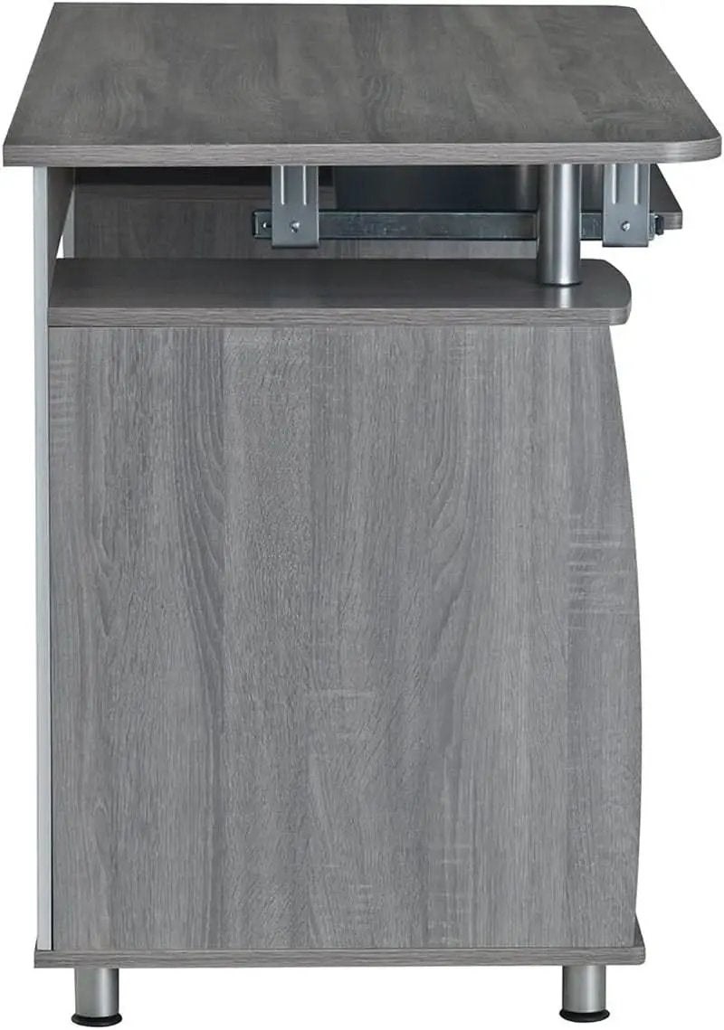 47.5 Inch Computer Desk Keyboard Tray File Cabinet from PriceLows™