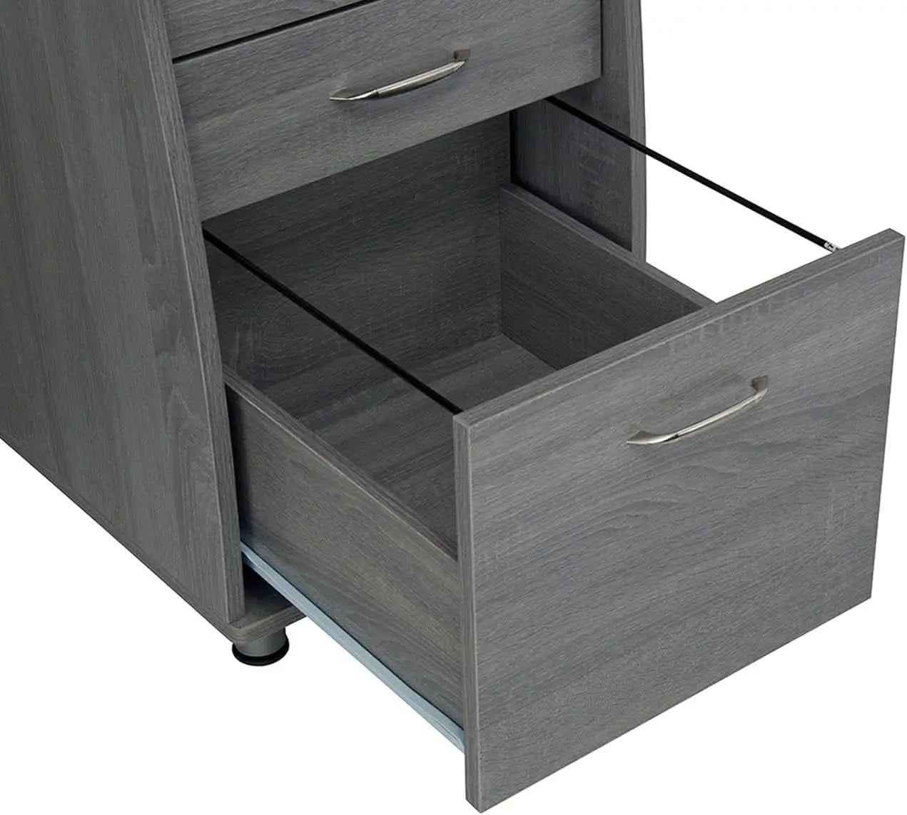 47.5 Inch Computer Desk Keyboard Tray File Cabinet from PriceLows™