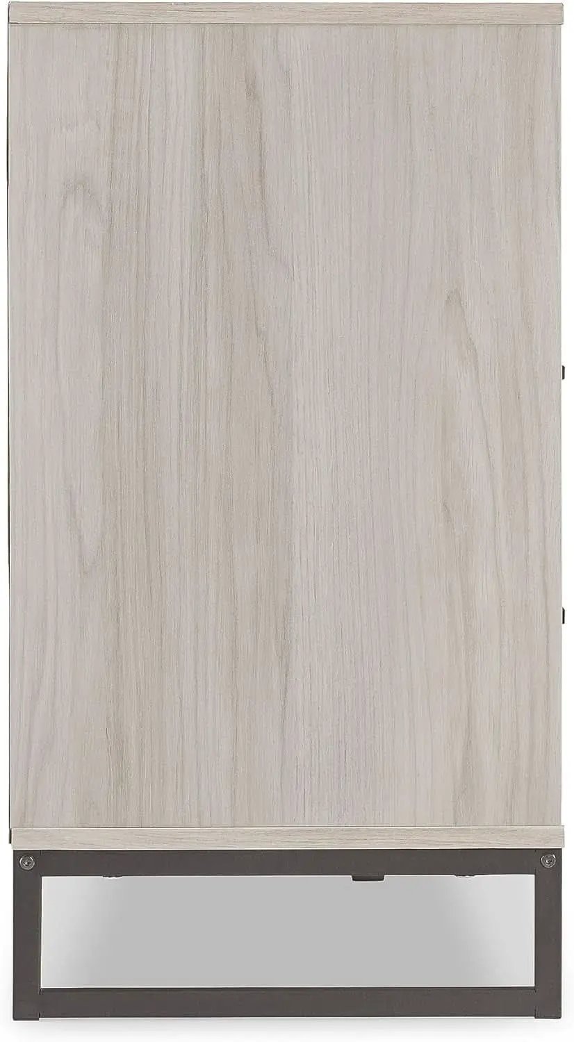 Socalle 59 Inch Beige 6 Drawer Dresser Engineered Wood from PriceLows™