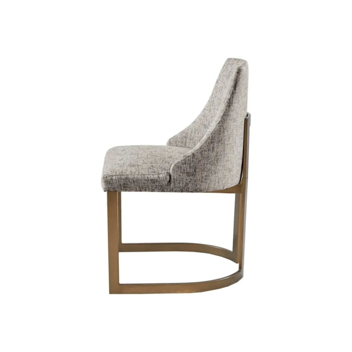 Contemporary Modern Accent Dining Chairs (Set of 2) | 2 Pieces | Metal | Dining Room