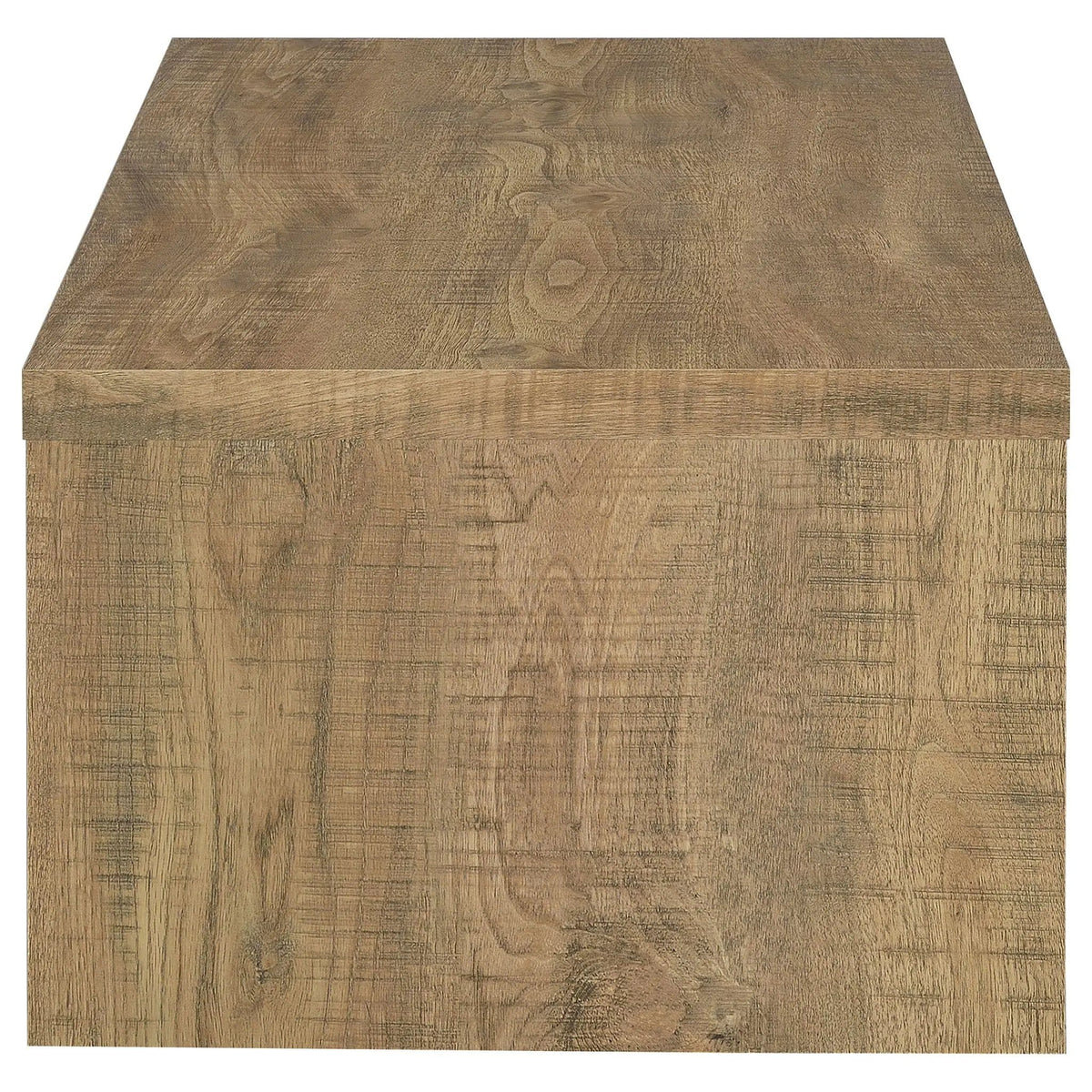 Lynette Rectangular Engineered Wood Coffee Table Mango | 47.25 x 23.5 x 16.25 in | Mango Wood | Living Room