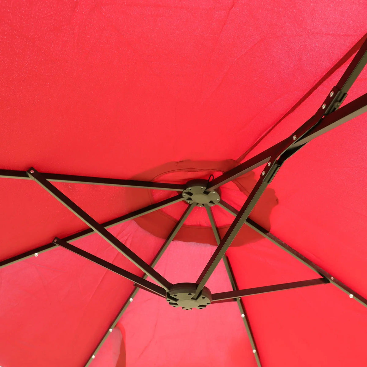 Outdoor Market Umbrella | 15FT Rectangular | Double Sided