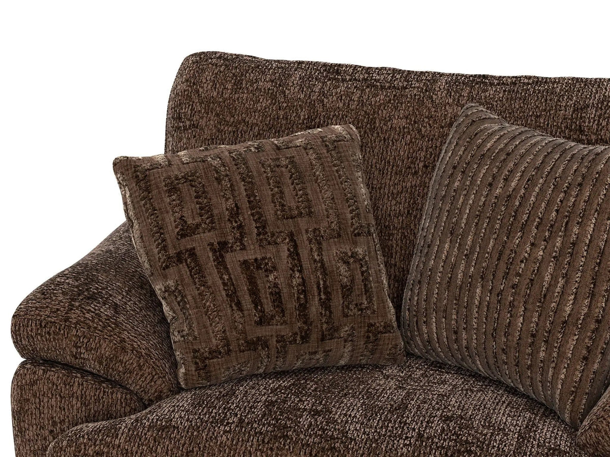 Jaden Chair 1/2 | 2 Pieces | Chenille & Fabric | Living Room