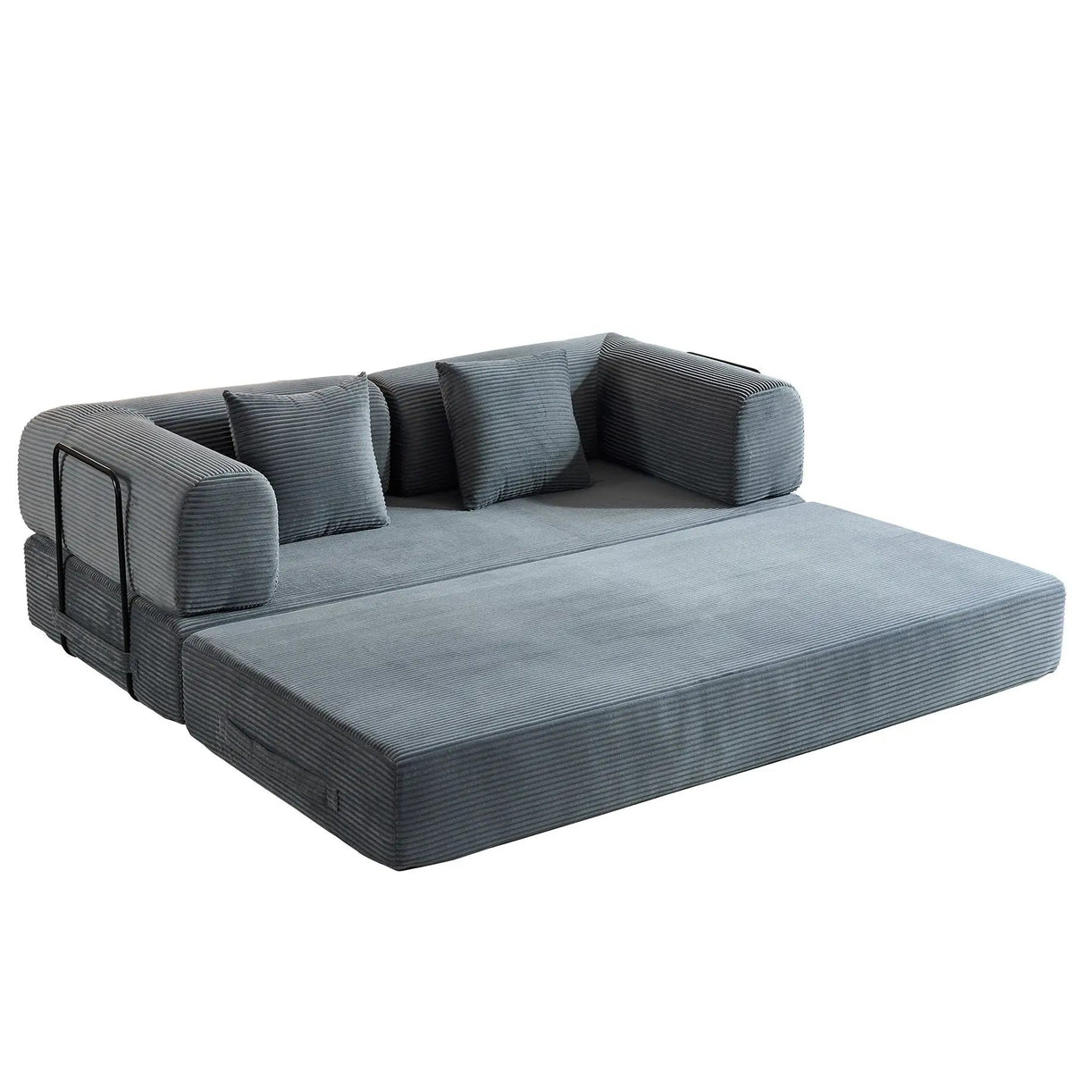 Convertible Sleeper Sofa Bed | 35D High Density Foam | 4 In 1 Design