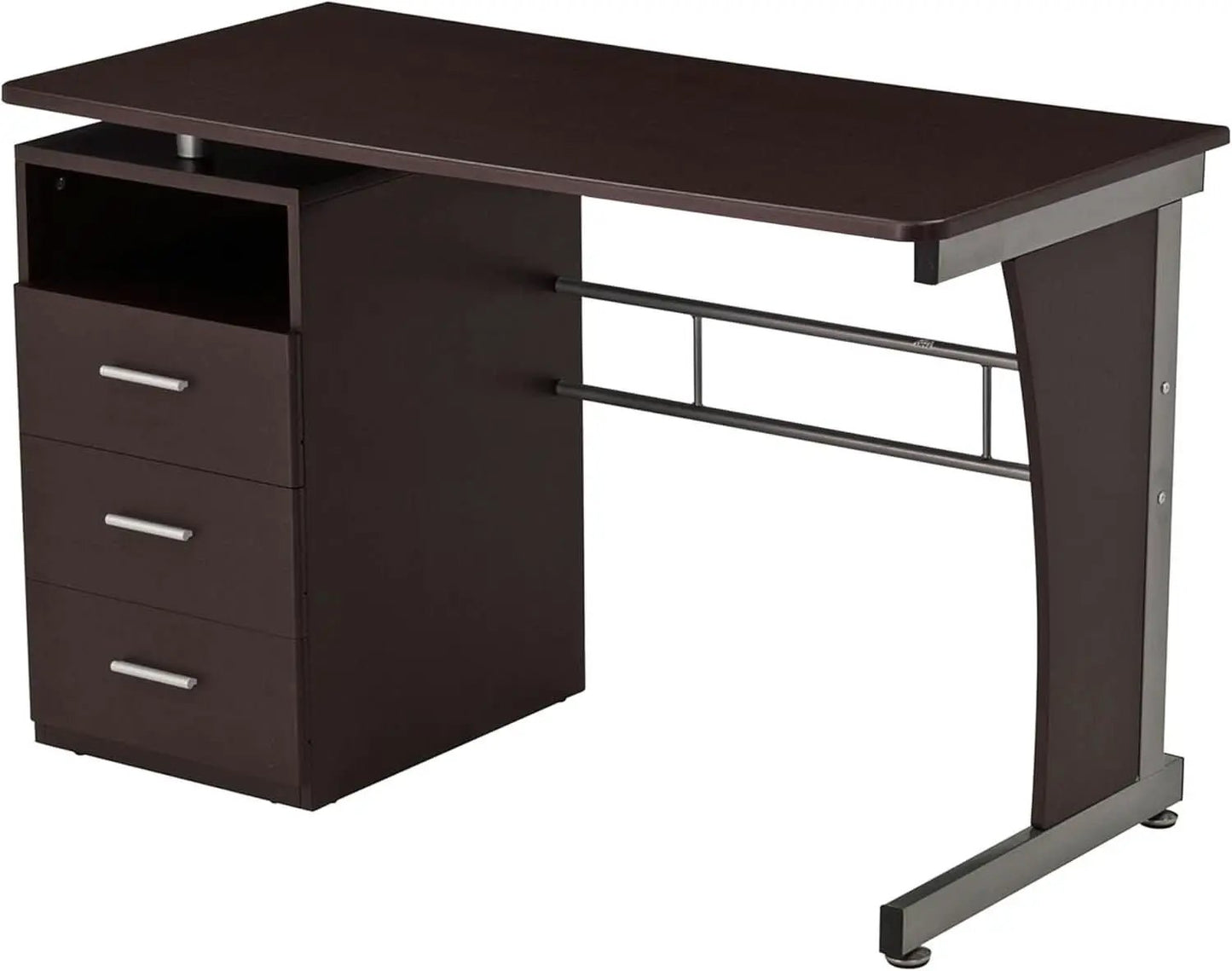 48 Inch Computer Desk with Drawers for Home Office from PriceLows™
