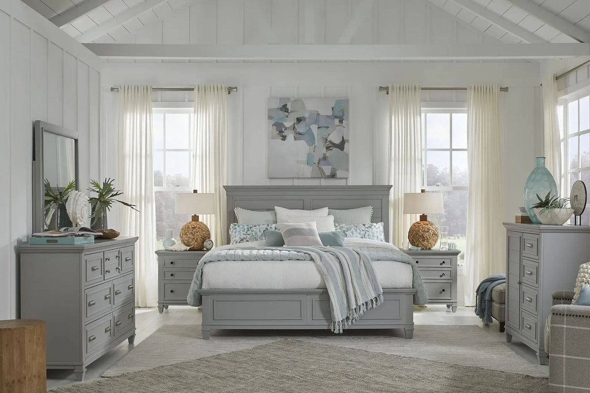 Charleston Complete Panel Bed | 6 Pieces | Bedroom Furniture | Bedroom