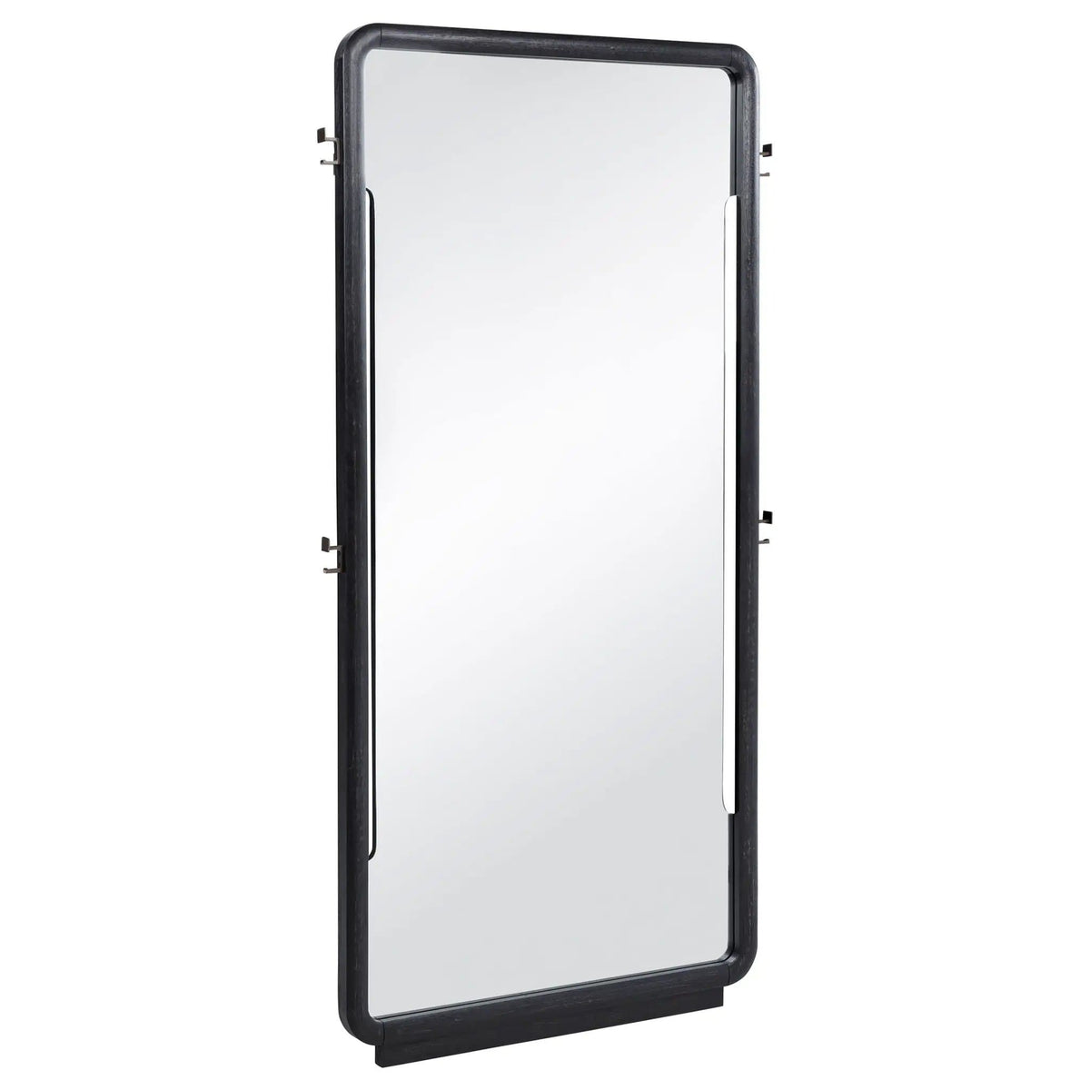 Leandro 76-inch Full Length Floor Mirror Burnished | 38.75 x 1.75 x 76.25 in | Home Furniture | Black