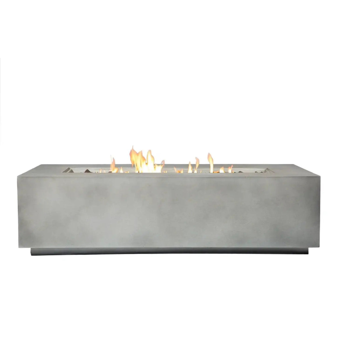 Outdoor Conversation Set | Fire Pit Included | 5 Inch Olefin Cushions | Espresso HDPE Wicker