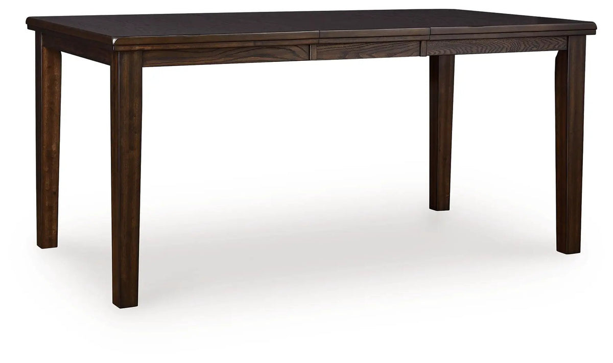 Haddigan Extension Dining Table | Counter Height | 78 Inch Width | Vintage-Inspired Finish