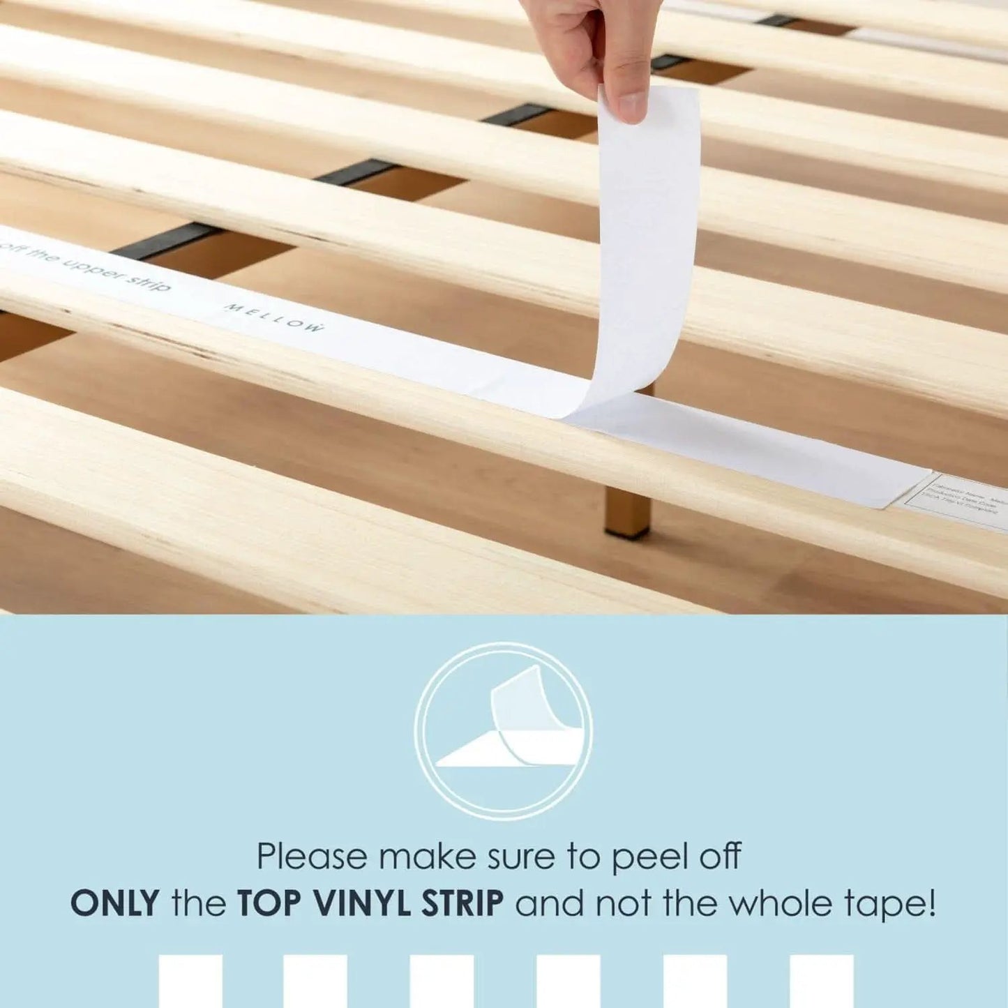 Queen Solid Pine Platform Bed With Slats No Box Spring from PriceLows™