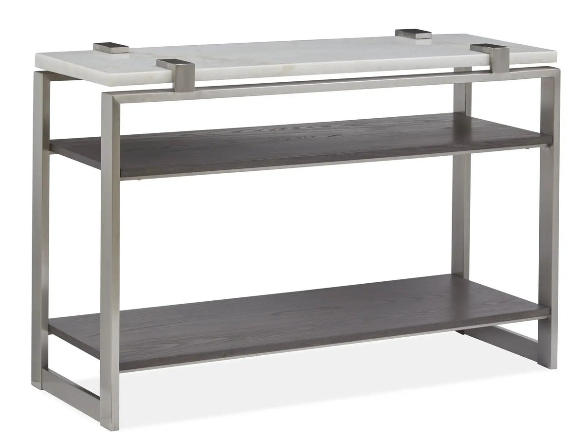 Paradox Rectangular End Table | 26 Inch Length | Modern Lifestyle Design | 24 Inch Height