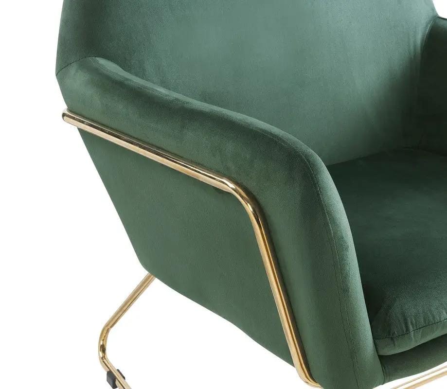 Keira Accent Chair With Metal Base | 3 Pieces | Metal | Living Room
