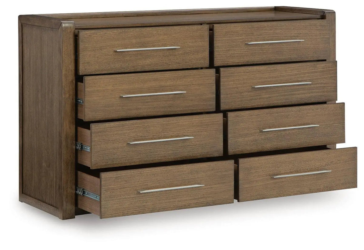 Dresser | Contemporary Design | Eucalyptus Wood | Gallery Rail Handles