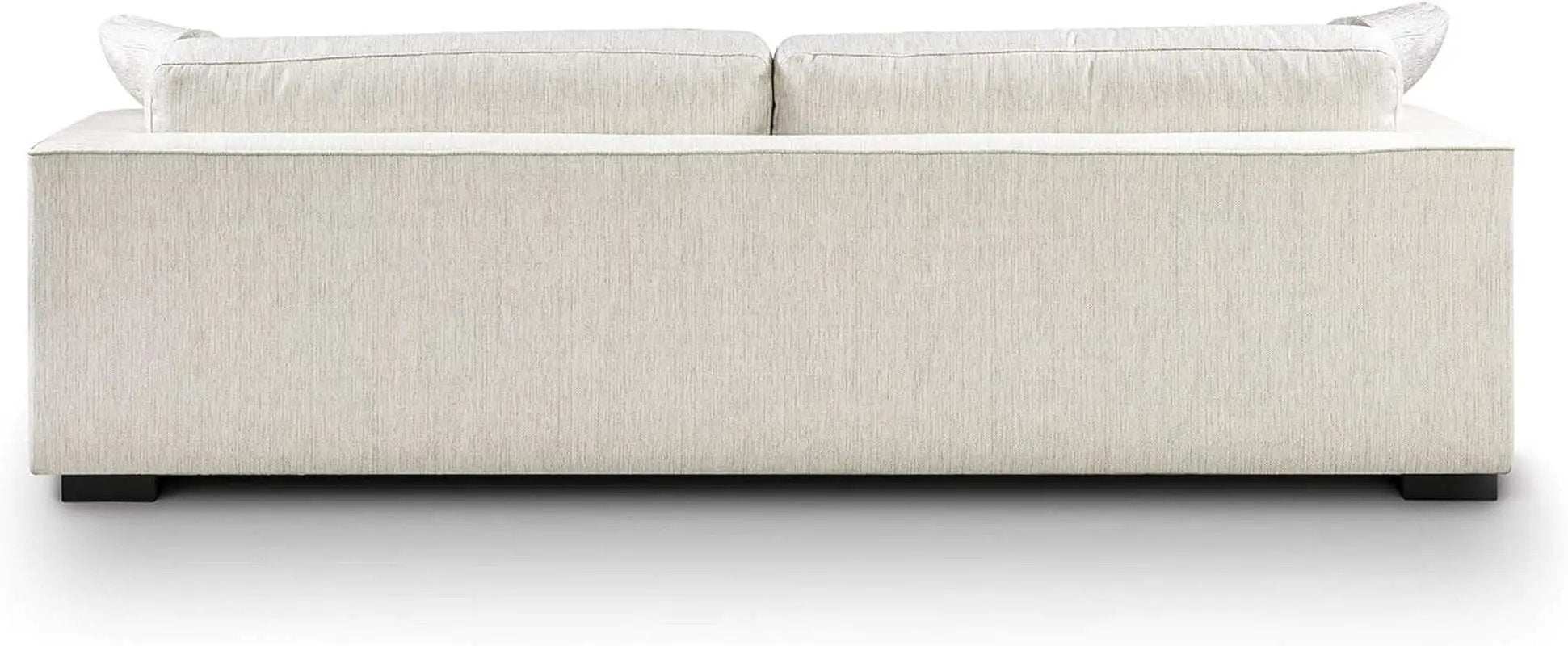Capri Fabric Sofa Bright Ash Down Pillows Modern Living from PriceLows™