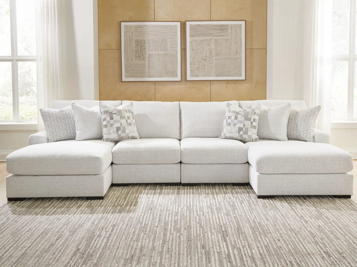 Misty-Lakes Sectional | 7 Pieces | Living Room Furniture | Living Room