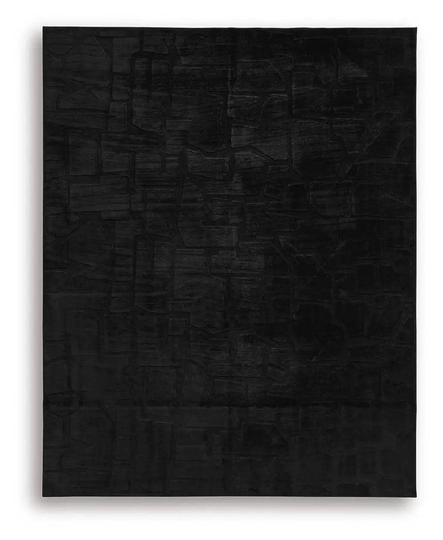 Gibbswell Washable Rug | Faux Fur | Abstract Design | 96 x 119.75 Inch