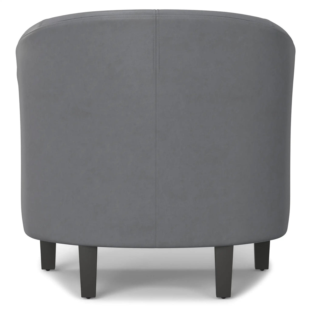 Austin Transitional Tub Chair | Curved Back | Top Stitching Detail | Kiln-Dried Wood Frame