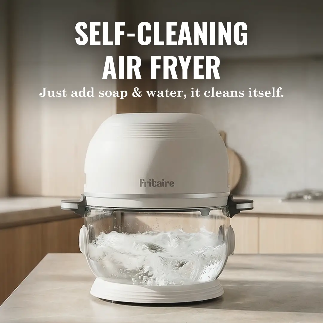 Self-Cleaning Air Fryer™ & Non-Toxic Air Fryer™ - Sage Green from PriceLows™