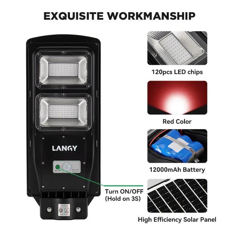 Solar Red Light | Motion Activated | Hog And Deer Hunting