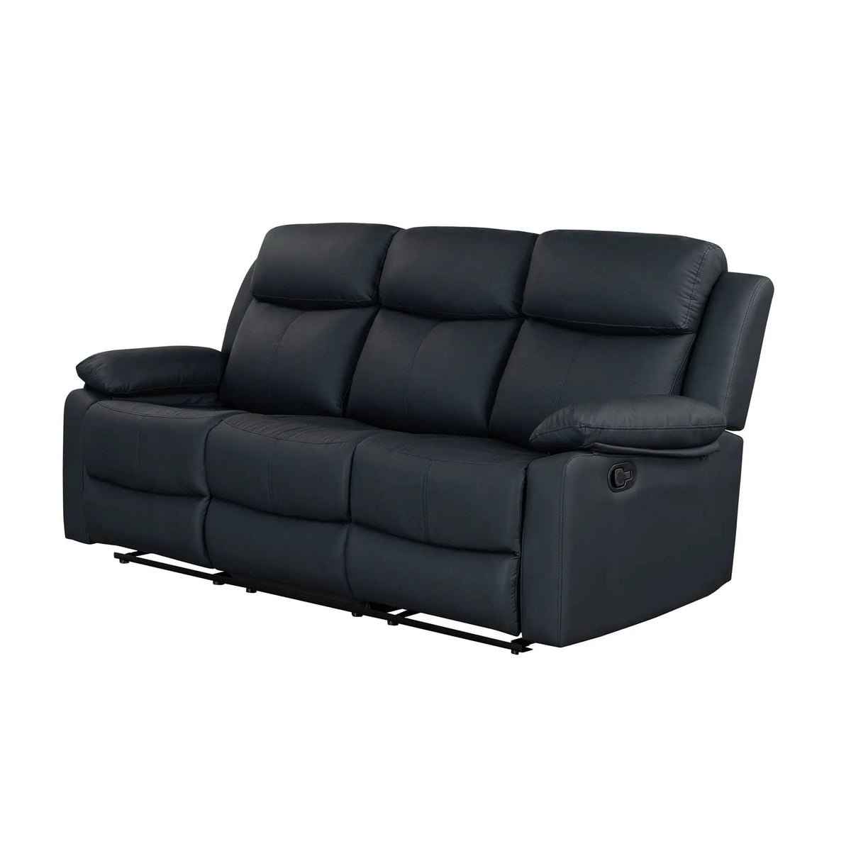 Blanche Reclining Sofa | Integrated LED Lights | Manual Recline | Pillow Top Arms