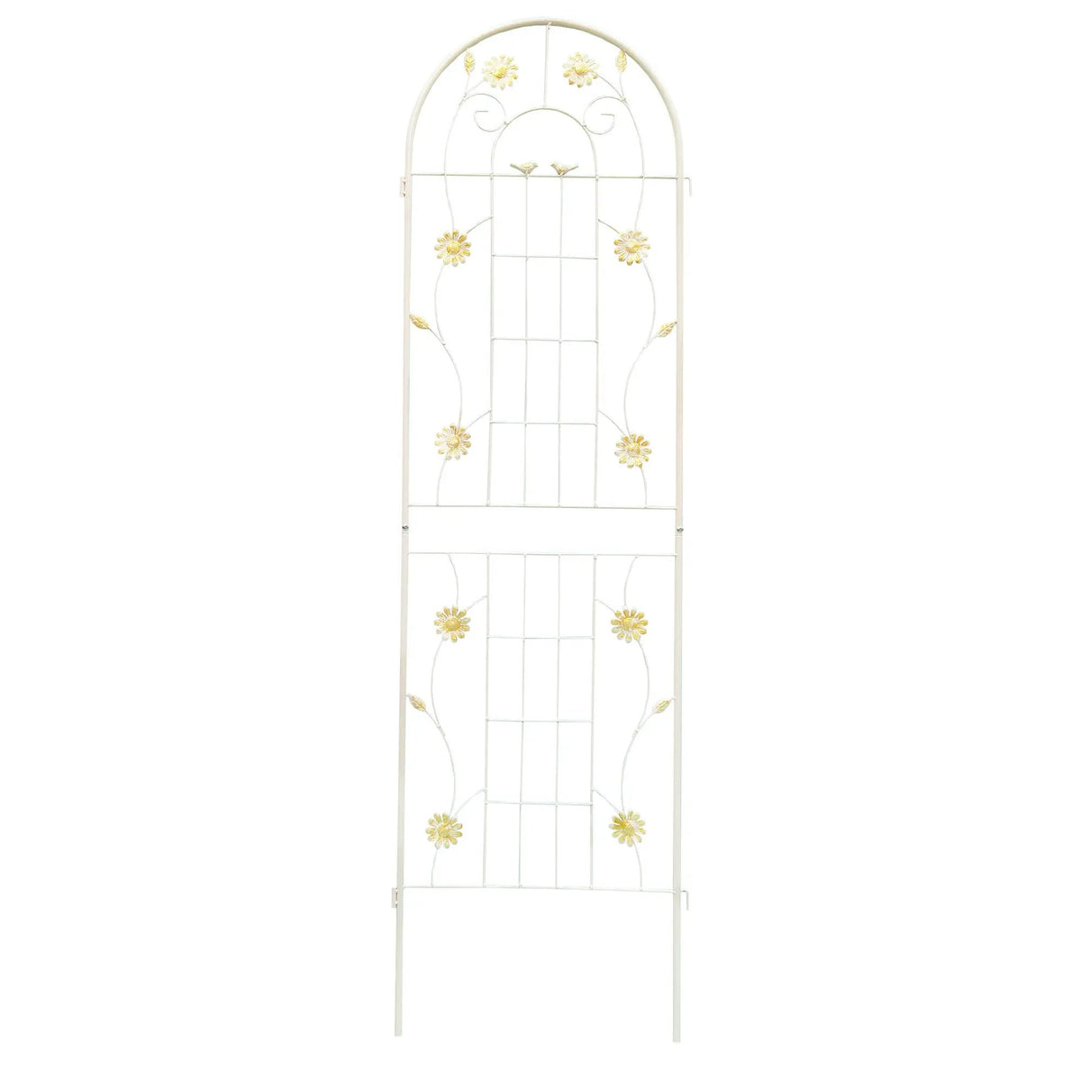 Metal Garden Trellis | Galvanized Steel | Powder Coated | 4 Piece Set