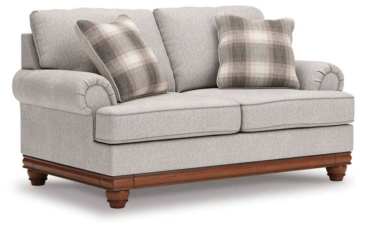 Clearbrooke Loveseat | 73 x 40 x 41 in | Wood | Sandstone