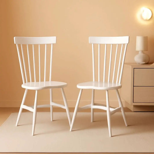 Parker Parkse Off White Side Chair Set Of Two Dining Chairs from PriceLows™