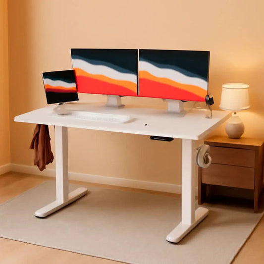 Electric Standing Desk 48 By 24 Inch With 4 Memory Height Settings from PriceLows™