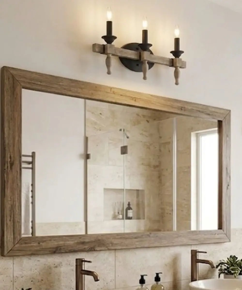 Vanity Light | 3 Light | 21 Inch Wide | Aged Bronze Finish