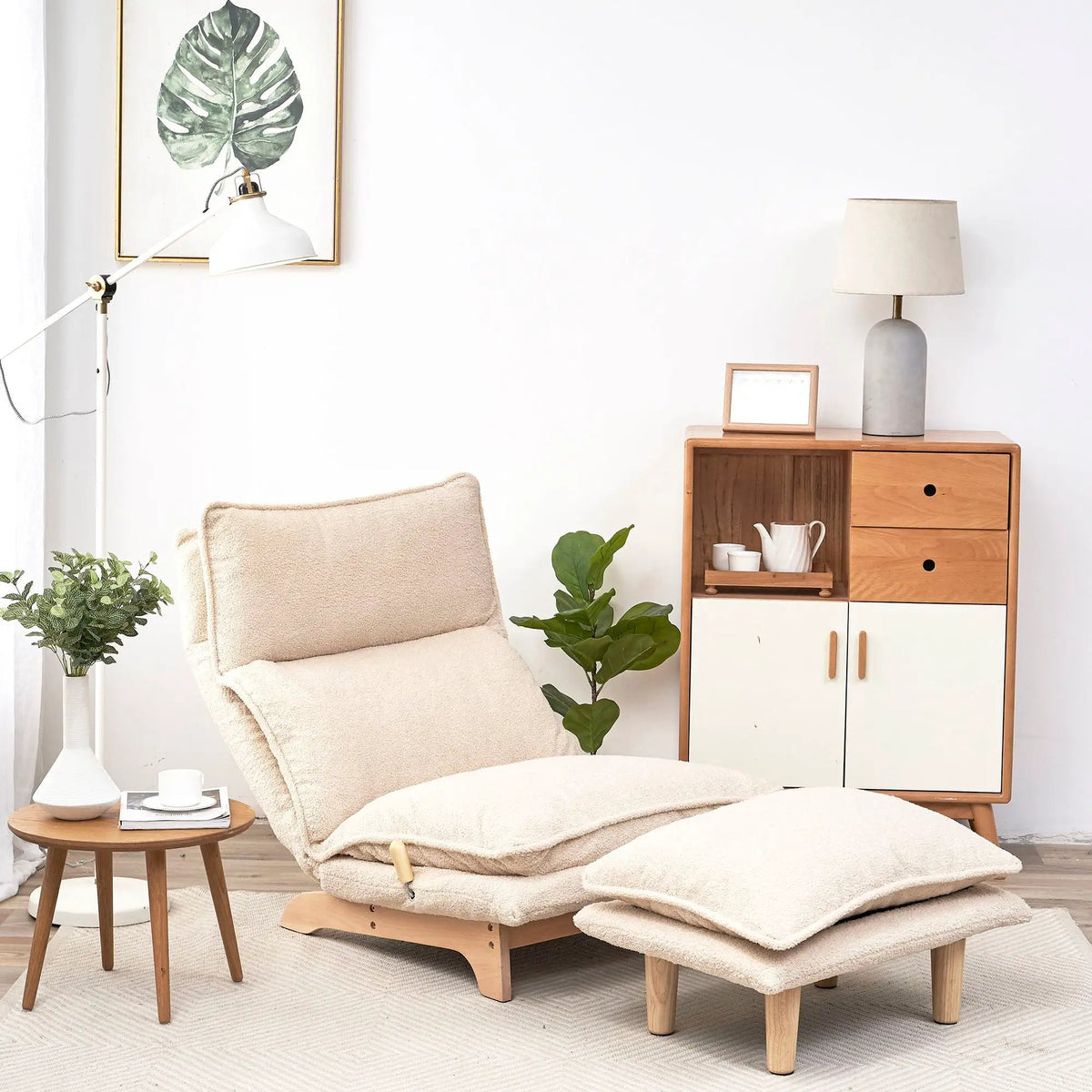 Single Lazy Sofa Chair | Ergonomic Support | Thick Padding | One Seater