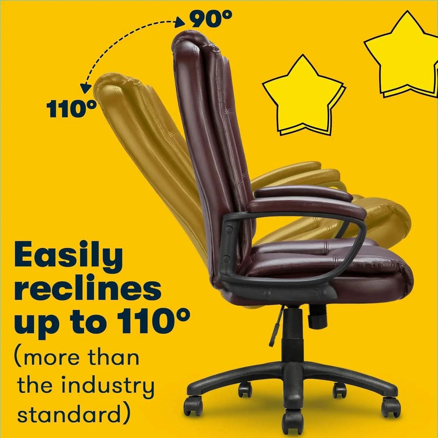 Ergonomic Big and Tall Office Chair Up to 400 Lbs Capacity With High Back from PriceLows™