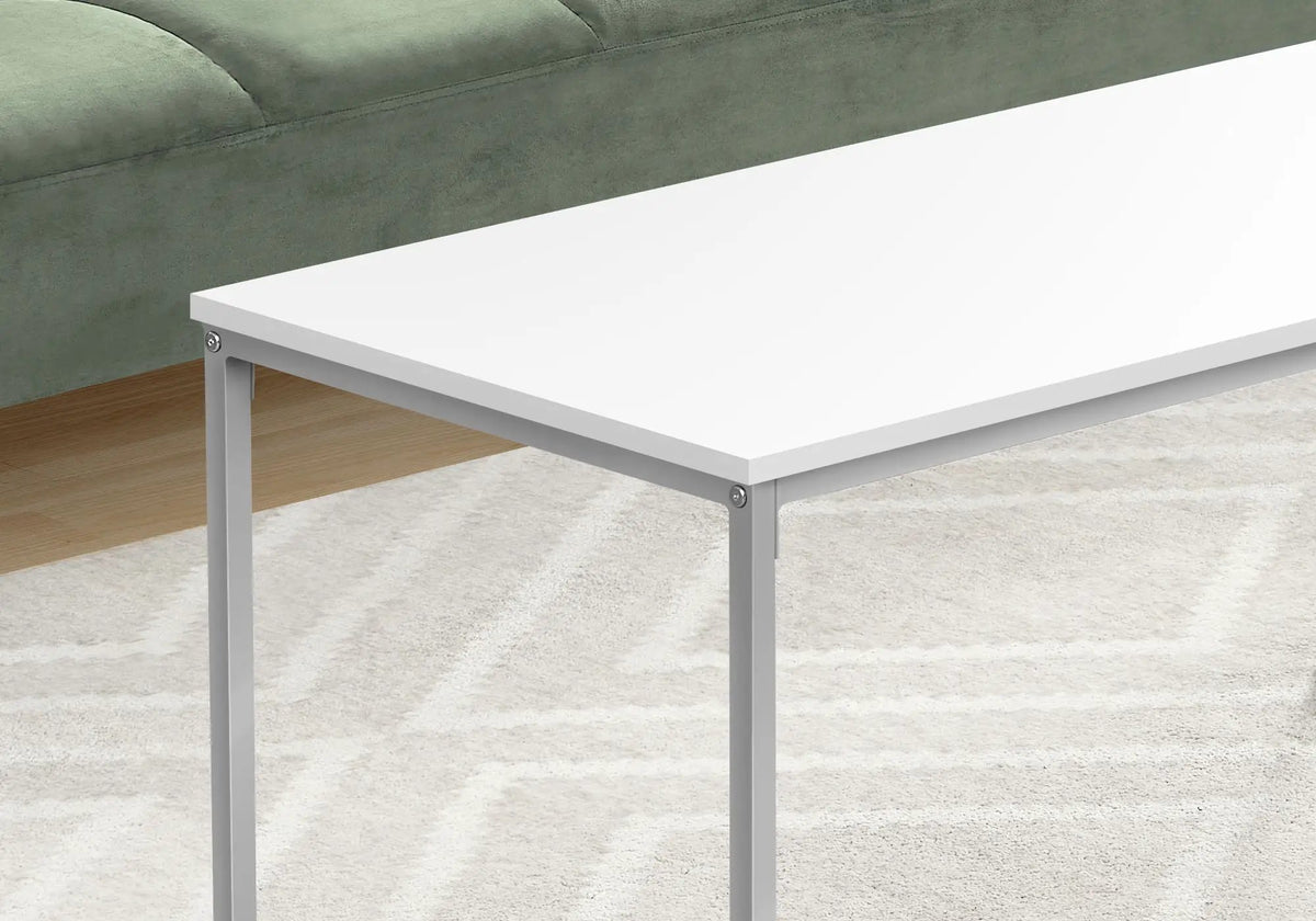 Rectangular Cocktail Table | Laminate Surface | Space-Saving Design | Easy Assembly