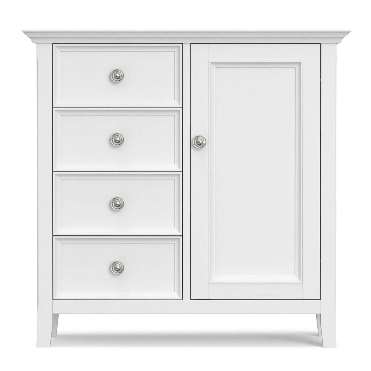 Amherst Storage Cabinet | Medium Handcrafted Solid Wood | NC Lacquer Finish | Multipurpose Storage