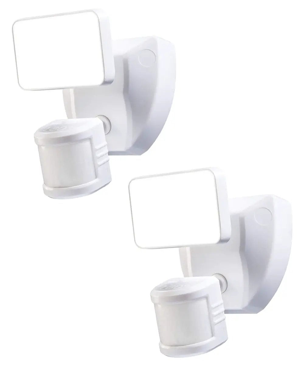 Led Motion Sensor Flood Light | 180 Degree | Voice Activated | White