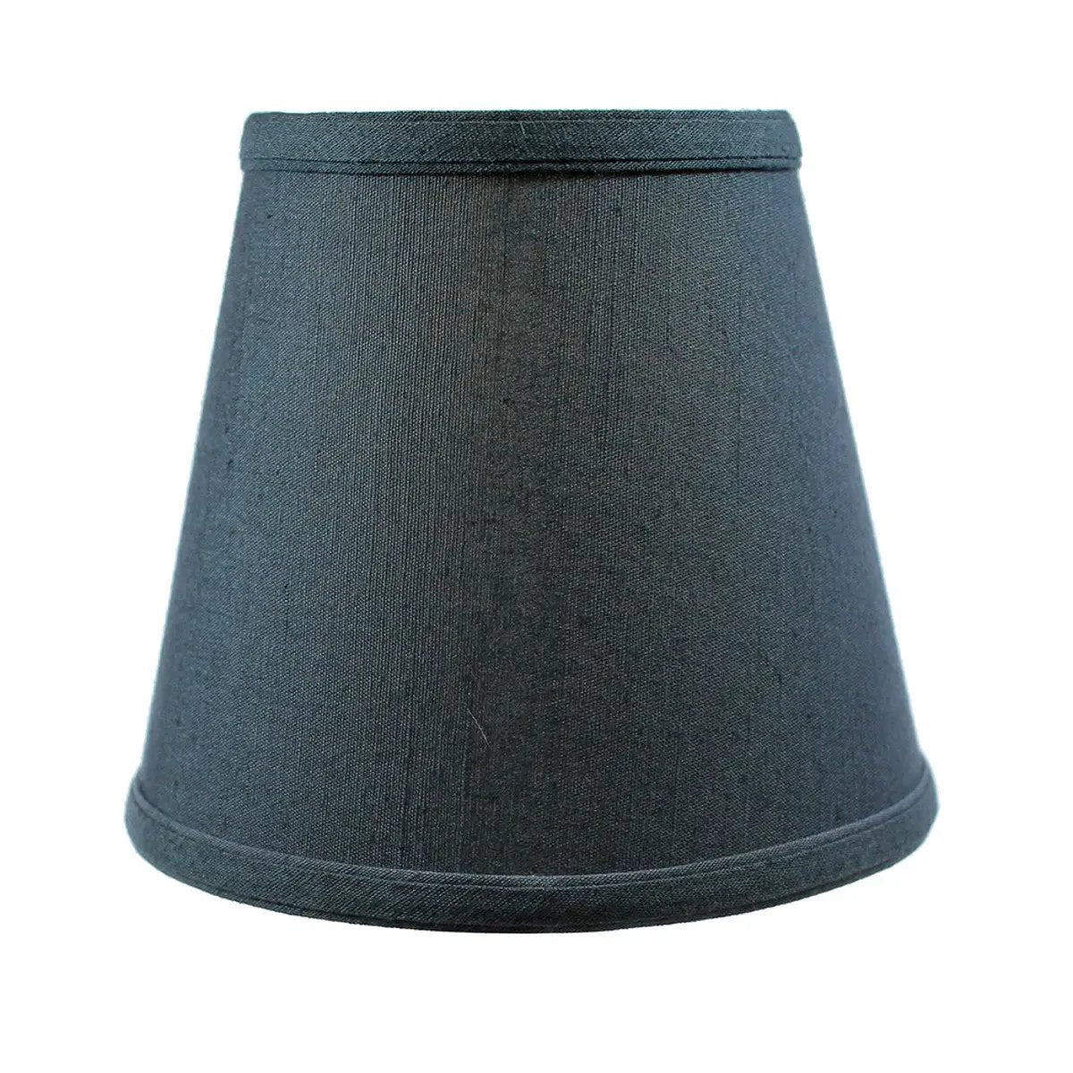 Clip On Lamp Shade | 8W X 7H | Navy Blue | Textured Finish