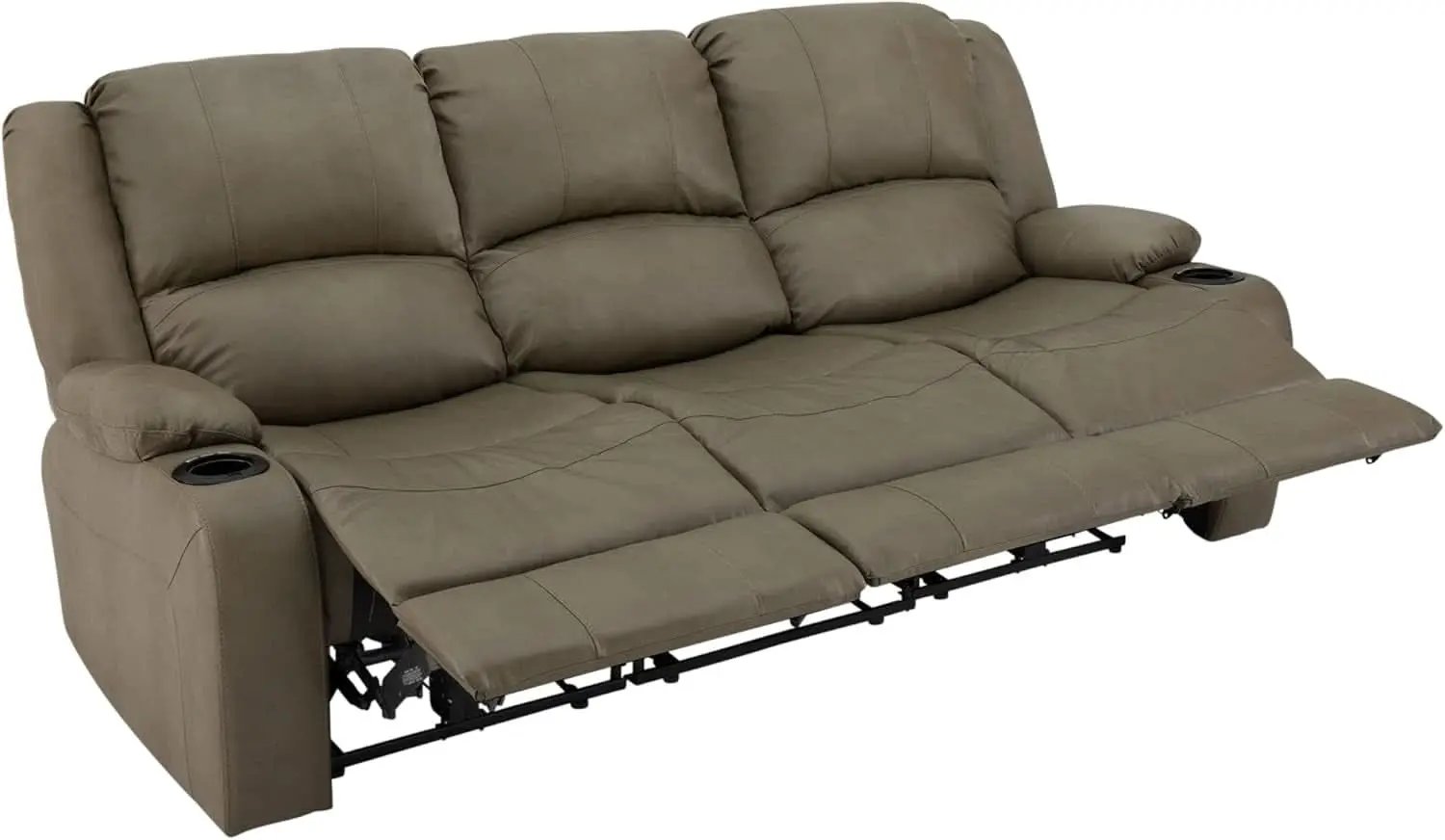 80 Inch Powered Triple Wall Hugger RV Recliner Sofa from PriceLows™
