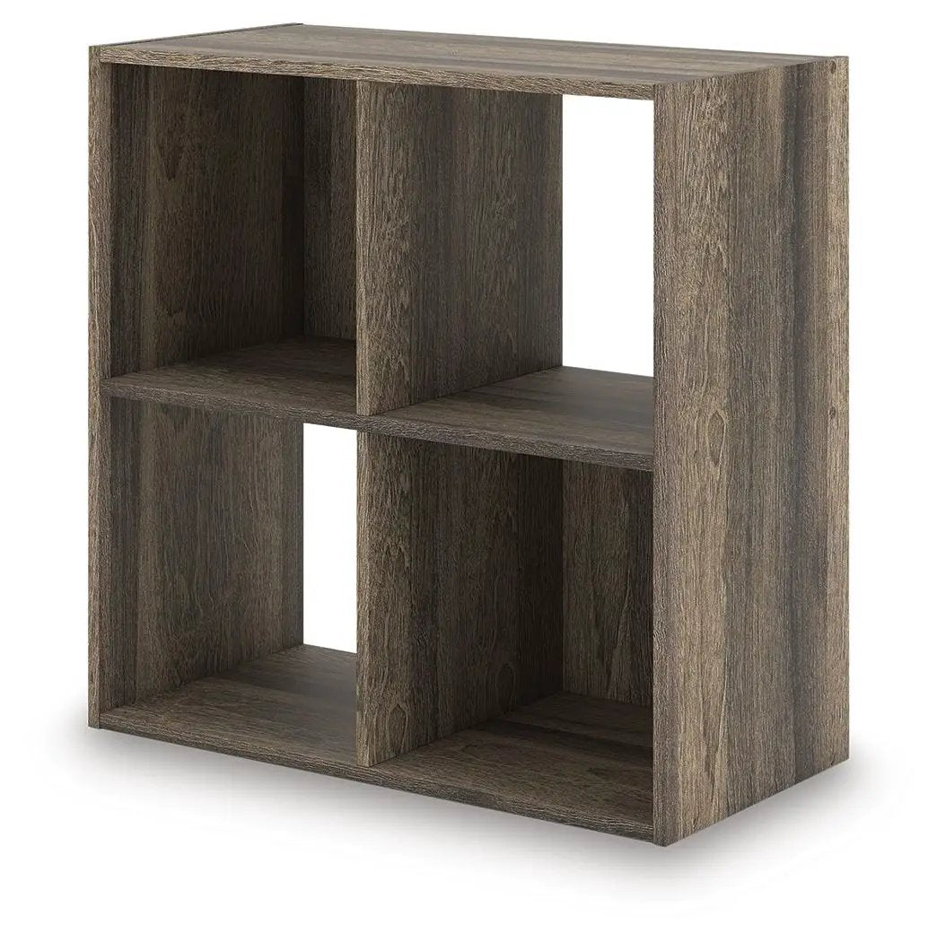 Shallifer Cube Organizer | Weathered Finish | Modern Sanctuary Style | 23.74 Inch Width