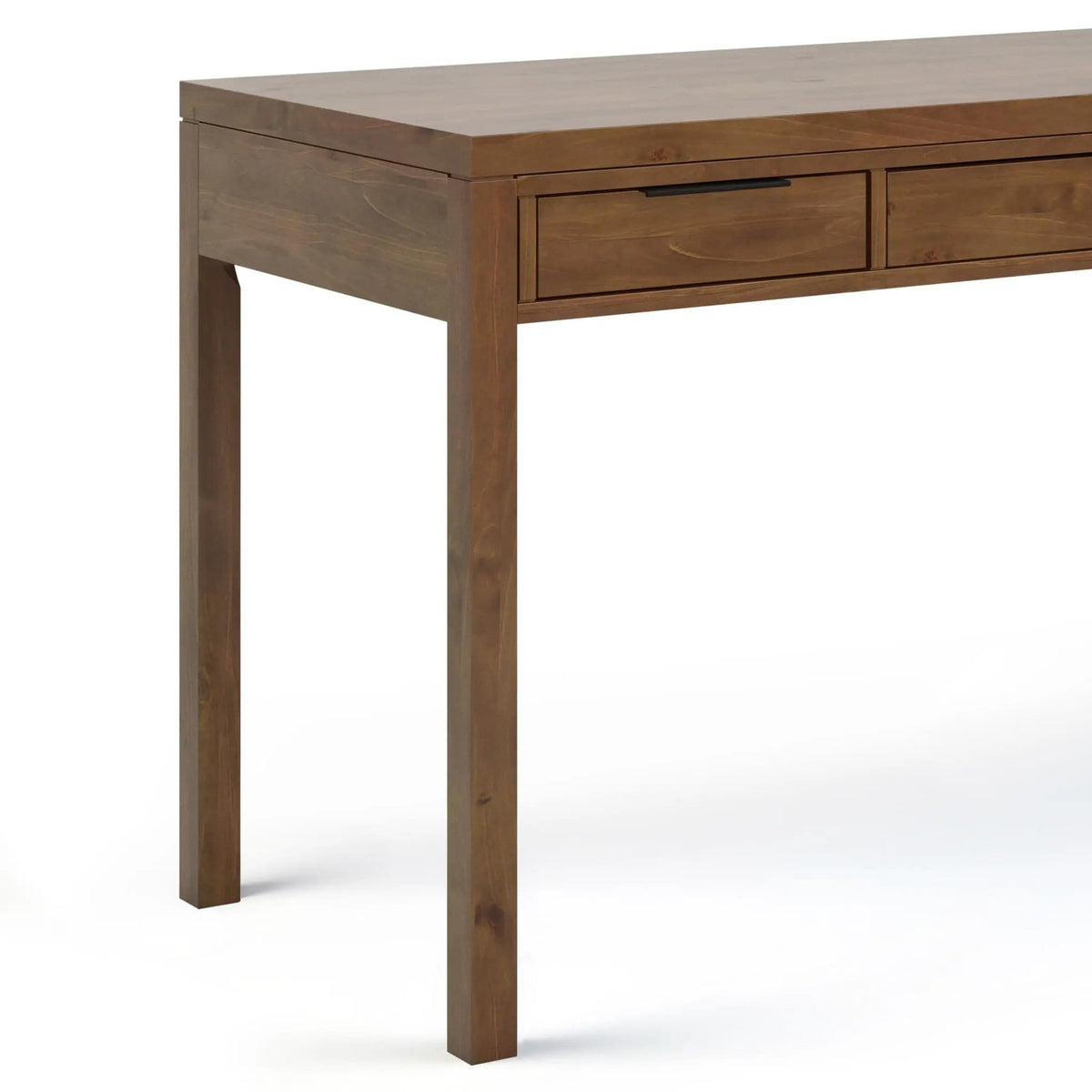 Hollander Handcrafted Desk | 4 Pieces | Solid Wood | Home Office