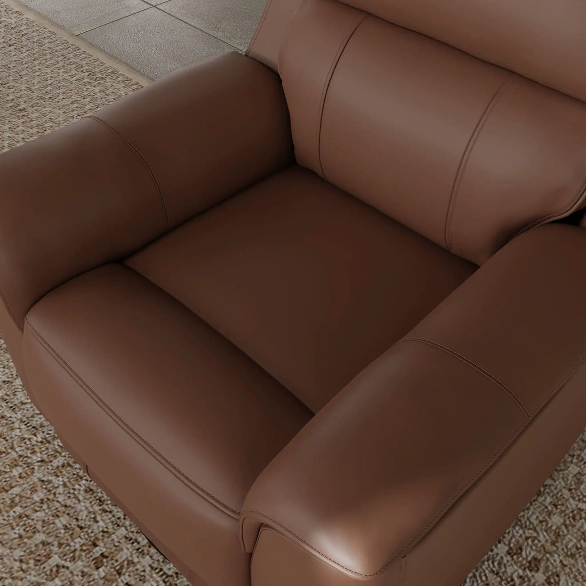 Oslo Manual Swivel Glider Recliner Swivel Glider Chair | 3 Pieces | Wood | Living Room