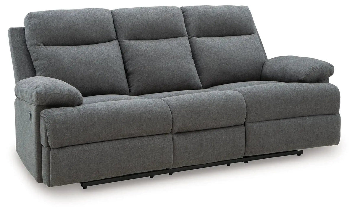 Side-Swipe Reclining Sofa With Drop Down Table | 2 Pieces | Living Room Furniture | Living Room