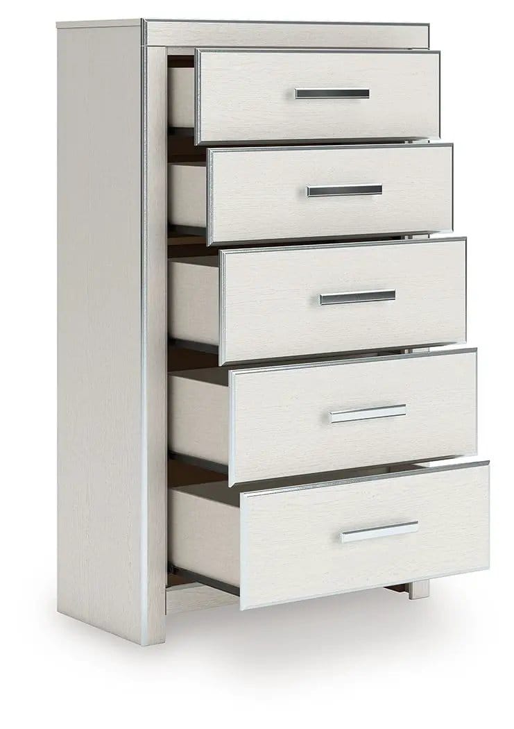 Zuraleus Five Drawer Chest | 2 Pieces | Living Room Furniture | Living Room