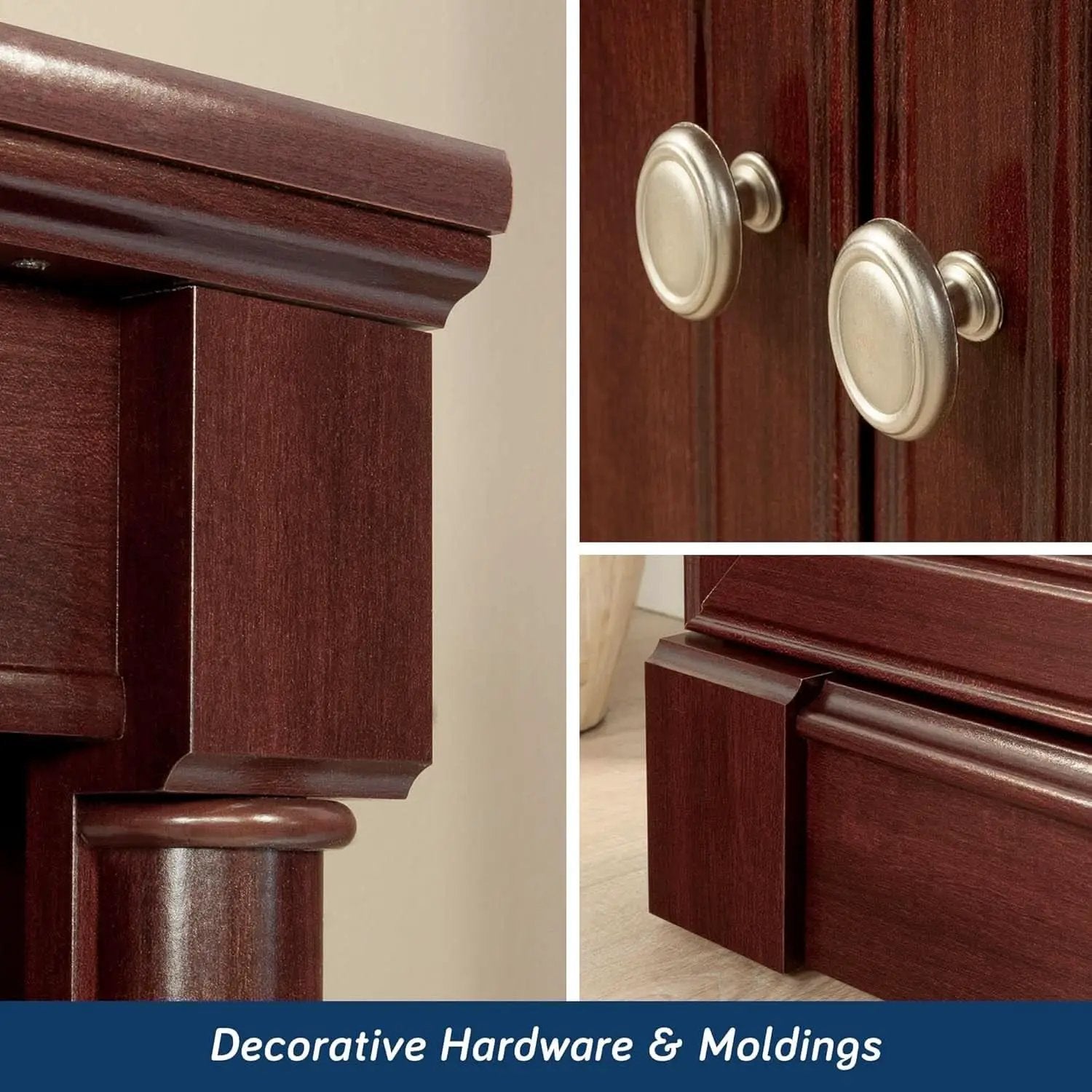 Palladia Select Cherry Bookshelf With Adjustable Shelves from PriceLows™