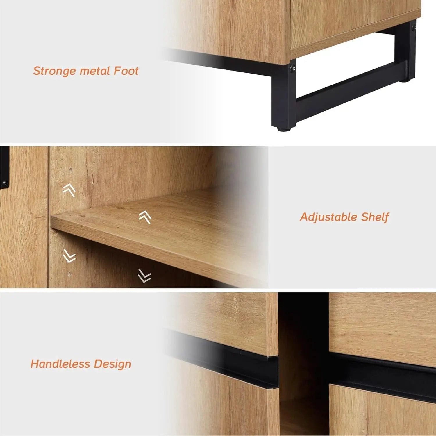3 In 1 TV Stand For TVs Up To 110 Inch With Adjustable Shelves from PriceLows™