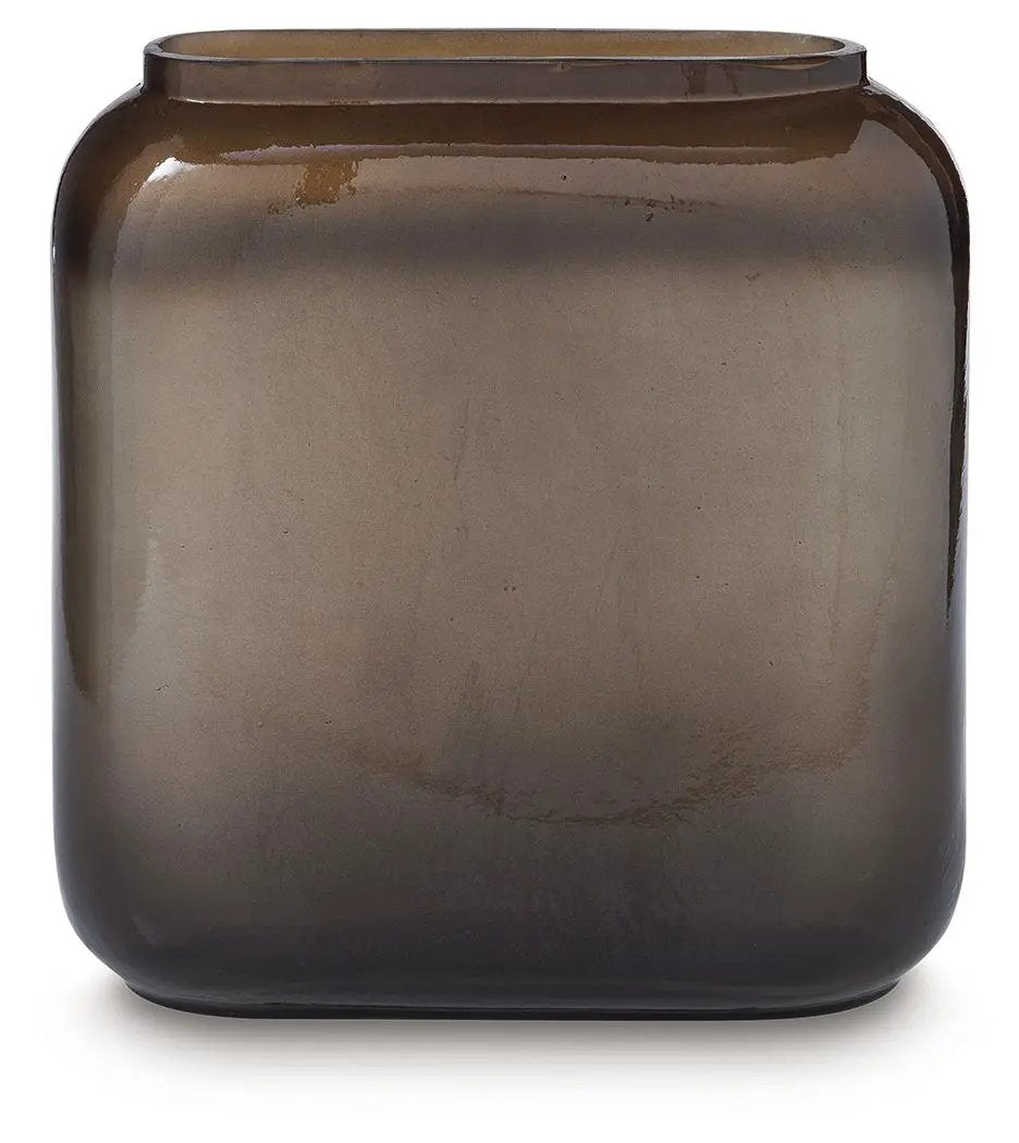Sumner Metallic Vase | Sleek Lines | Modern Elegance | 12.13 Inch Length