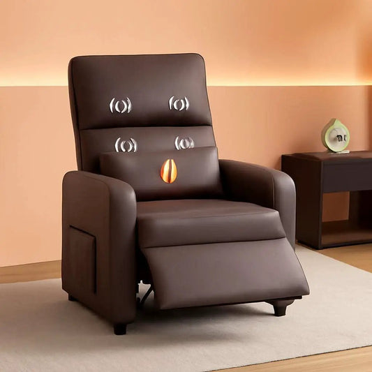 Power Recliner Chair With Heating Massage Tall Back from PriceLows™