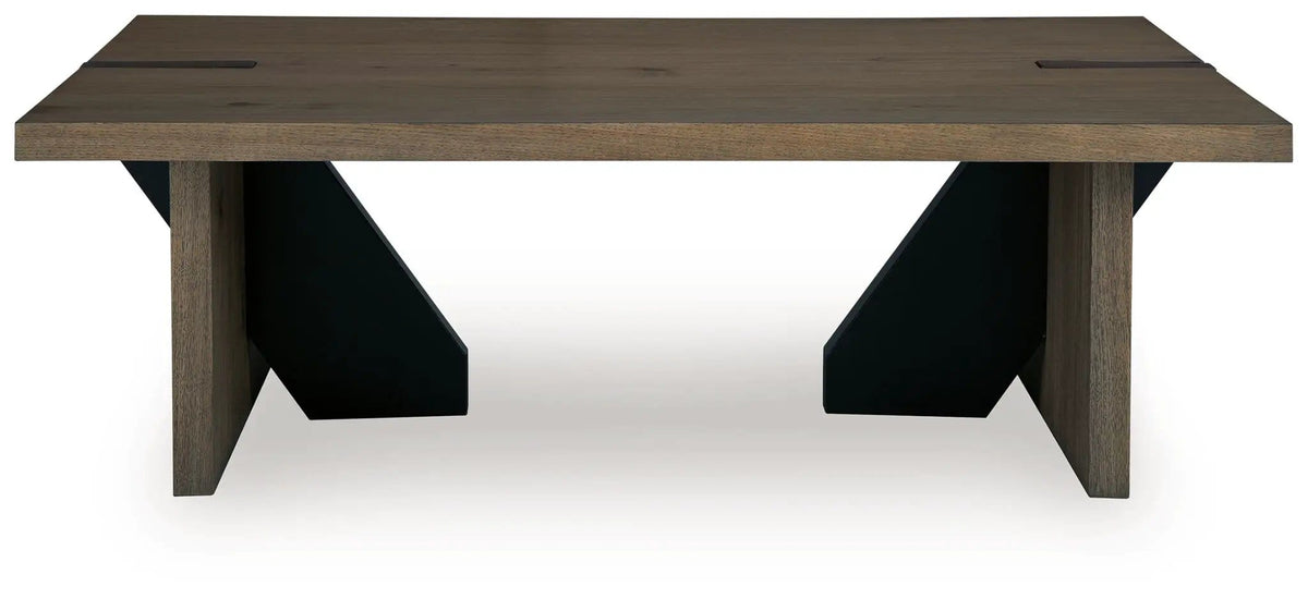 Kandinew Living Room Table | 2 Pieces | Oak Veneer | Home