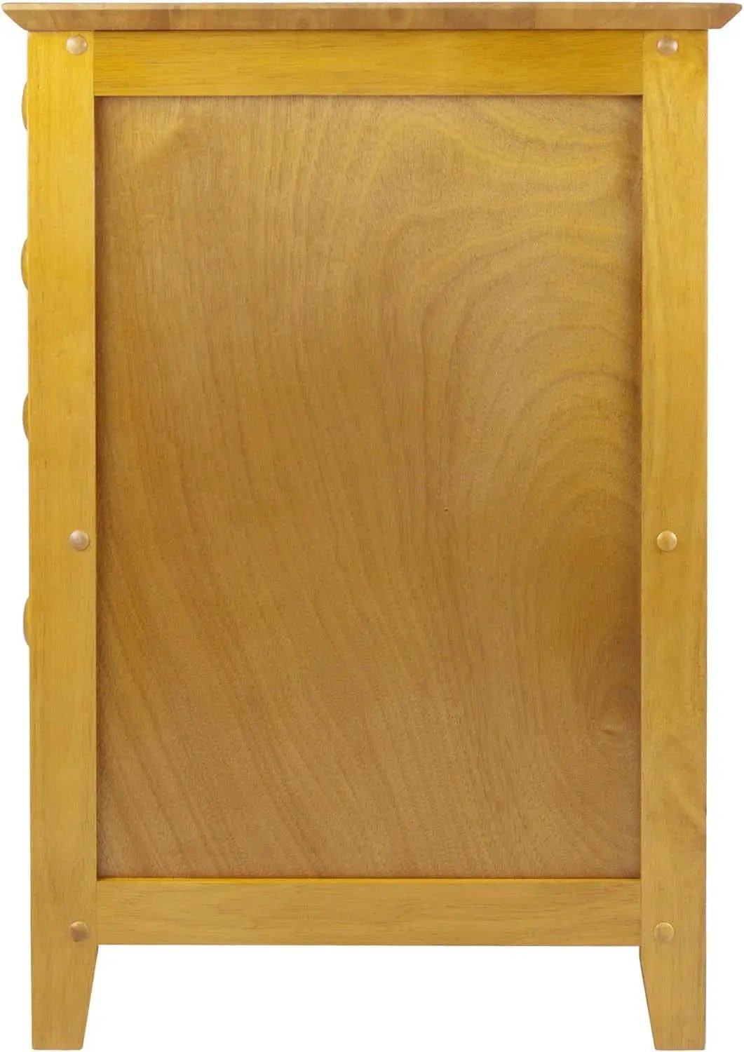 Studio File Cabinet Honey Finish With Three Drawers from PriceLows™