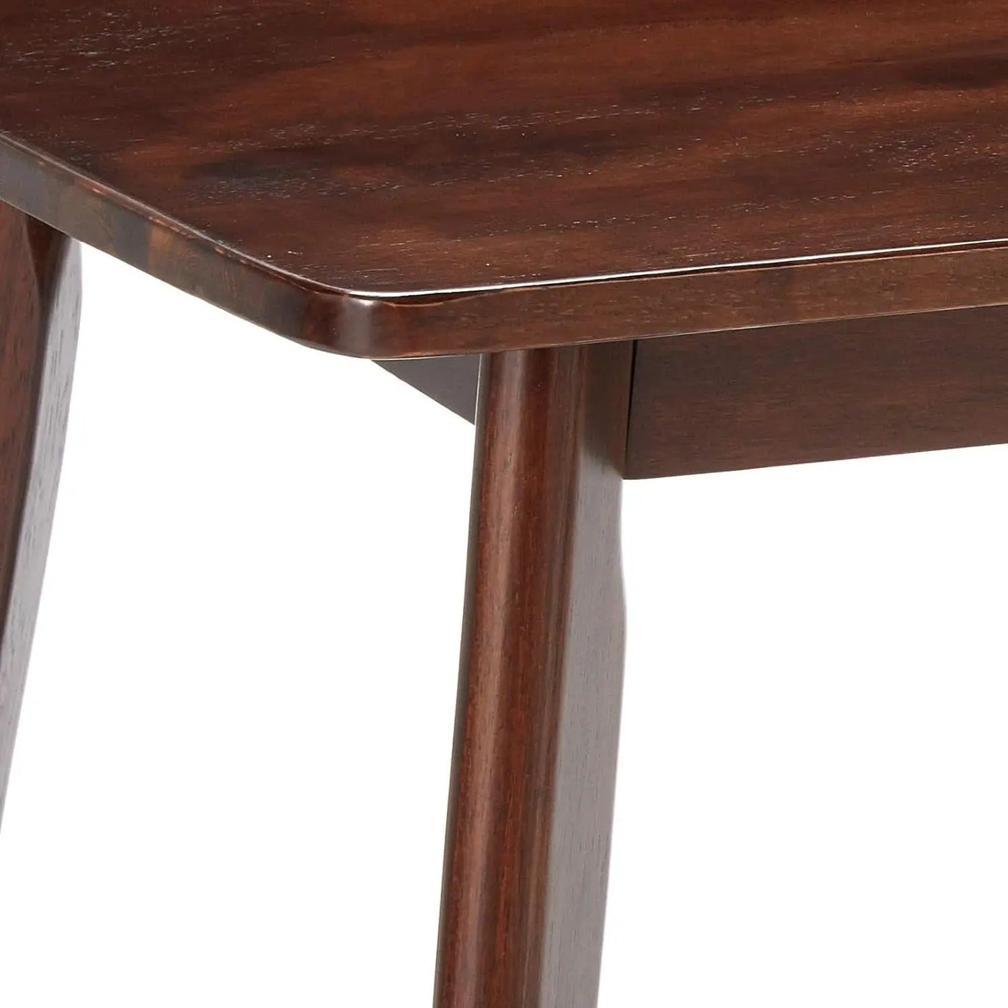 Shaye Walnut Dining Table Solid Wood 47.2 Inch Length from PriceLows™