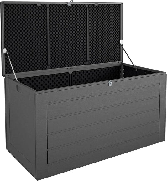 Extra Large Outdoor Patio Storage Deck Box 180 Gallons from PriceLows™